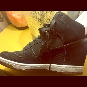 Nike platform high tops